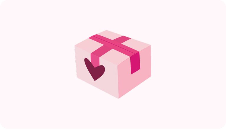 Ilustraci&oacute;n de caja de producto 
